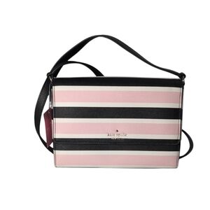Kate Spade Cove Street Celebration Dody Crossbody in Black Multi Stripe